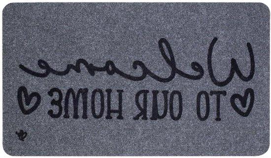 OEM Slip-Resistenz-Matte für Hauseingänge - 40 x 70 cm - Grau 2026