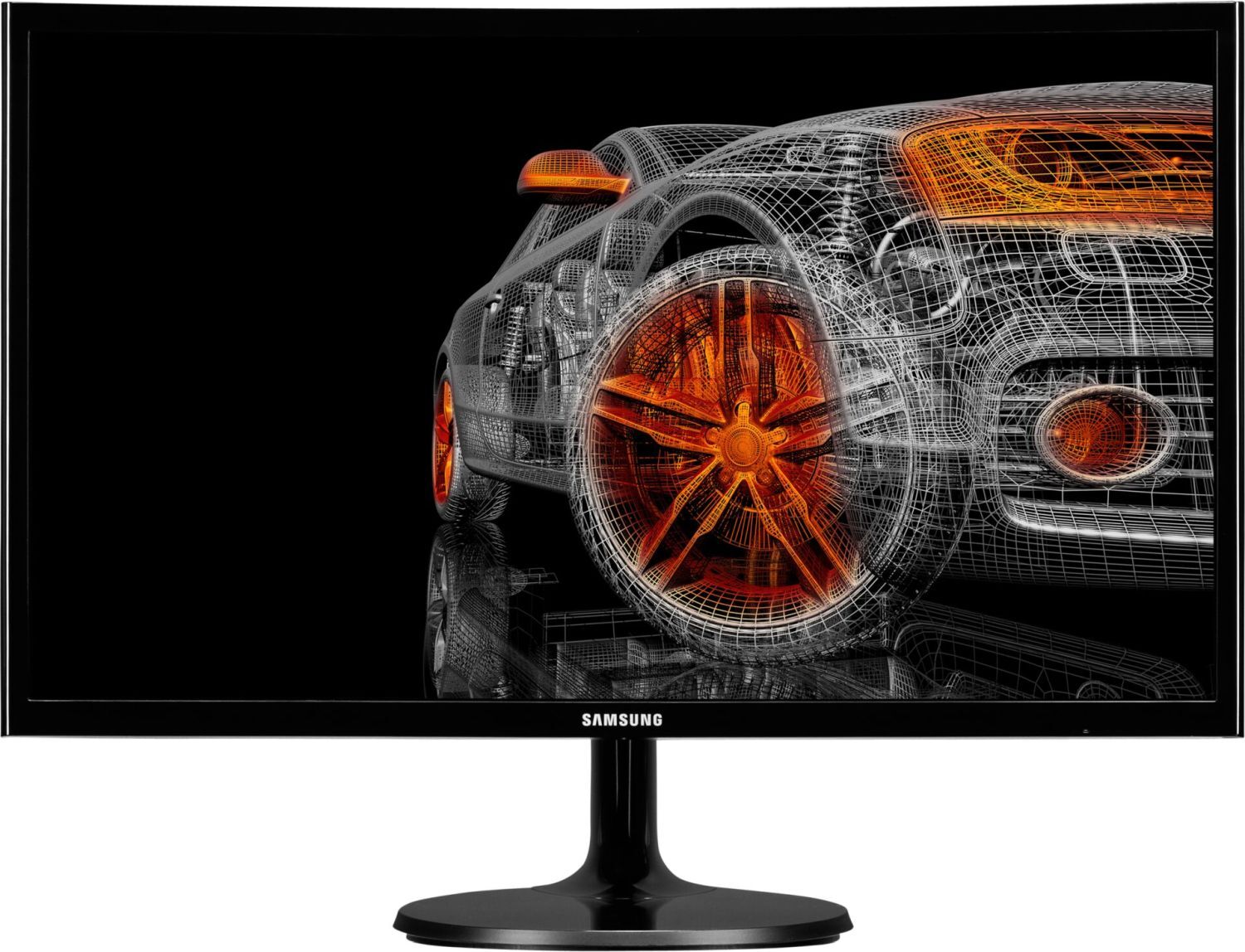 Monitor CF390, Schwarz, 24 Zoll, Full-HD, Curved, VA, 60 Hz, 4ms