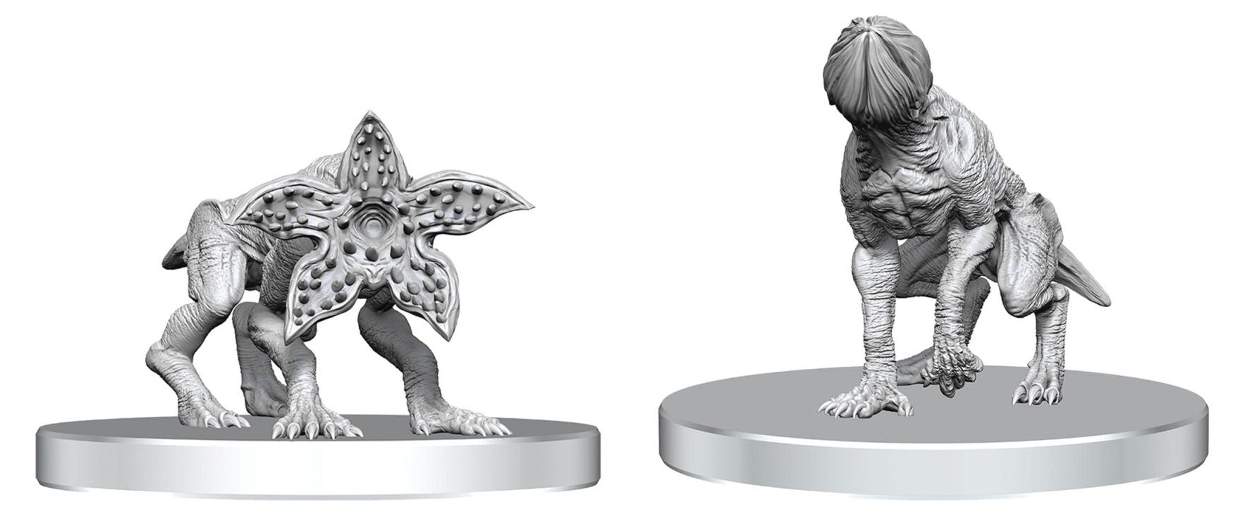 Wizkids Stranger Things Miniaturen unbemalt Demodogs 908013