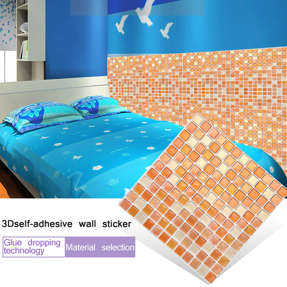 Cocosity Wandaufkleber, Wandaufkleber, 3D-Wandaufkleber, 3D-Wandaufkleber, selbstklebende Wandaufkleber