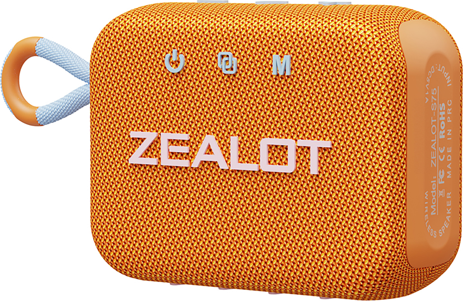 ZEALOT S75 Outdoor BT 5.2 reproduktor, 10 W priestorový zvuk, prenosný reproduktor na bicykel s popruhom, mini kempingový reproduktor s vodotesnosťou IPX6 pre domáce párty a outdoorové aktivity