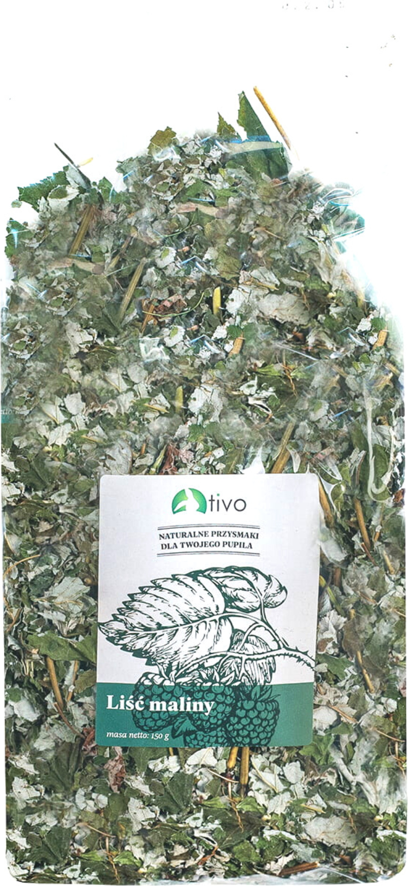 TIVO - Himbeerblatt für alle Papageien 150g