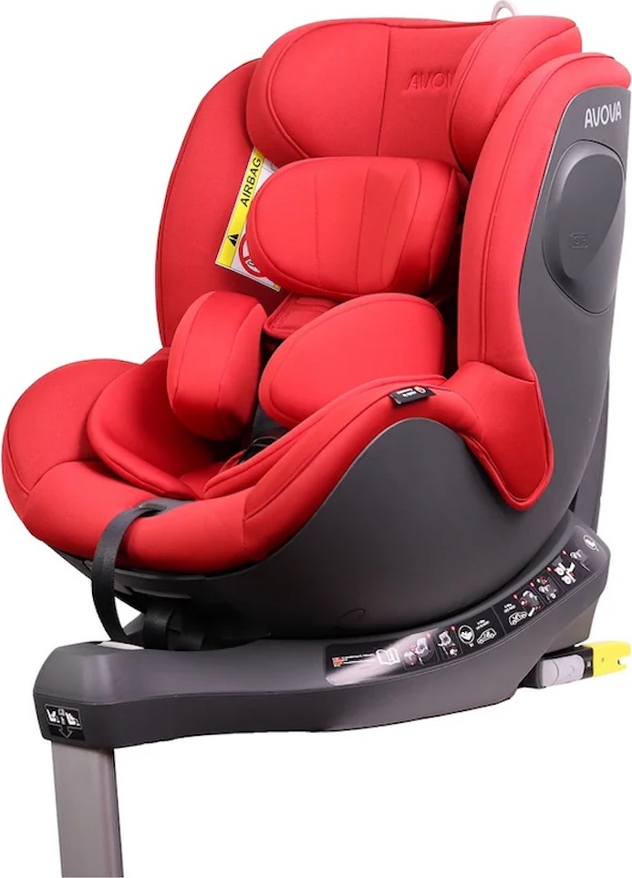 Avova SPERBER-FIX I-SIZE GROUP 0+1 DETSKÁ SEDADLÁ 40-105cm skupina 0+1 Javor Červený