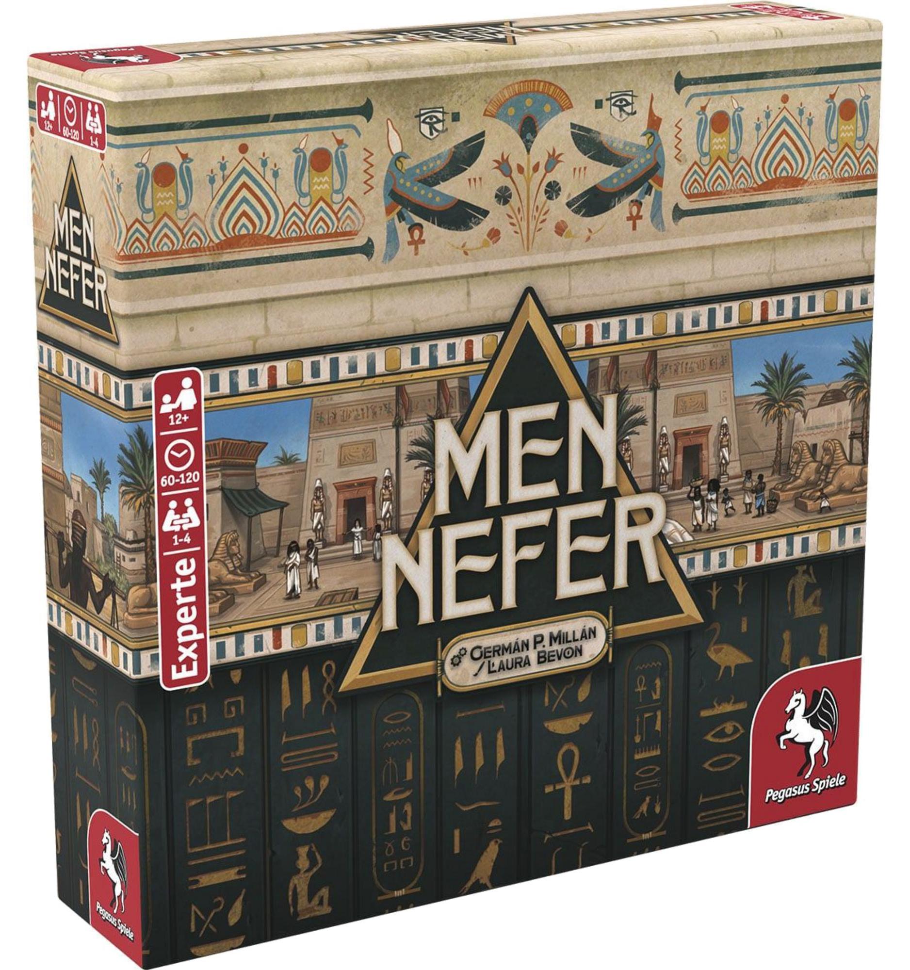 Pegasus Spiele Pegasus Men-Nefer, Brettspiel, 12 Jahr(e), 60 min, 120 min 57030G