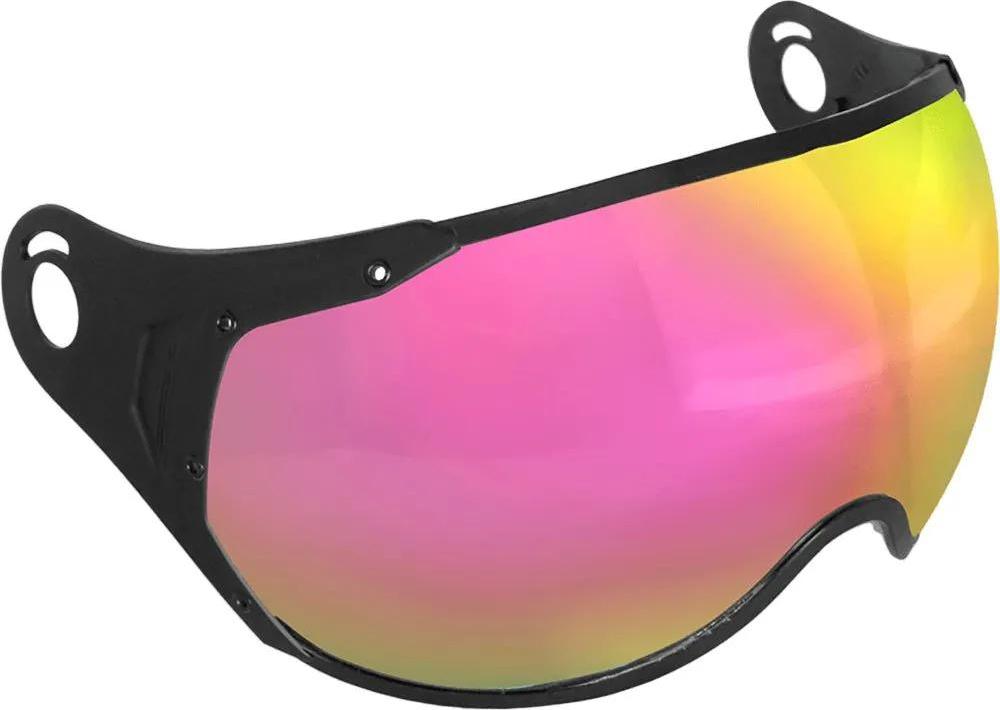 Geformter schillernder rosa Visier für CGM 167 FLO Jet Helm 9167-AS6-36Z