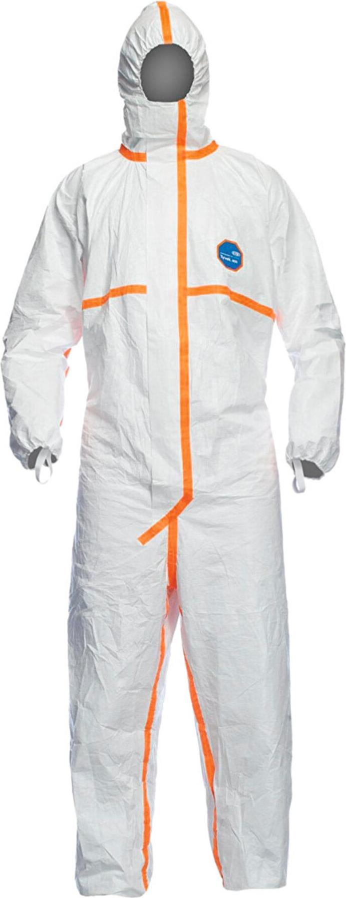 DUPONT DE NEMOURS ( Dupont Schutzoverall Typ 3/4/5/6 Tyvek 800J, weiß, Unisex-Größe: S D15441654