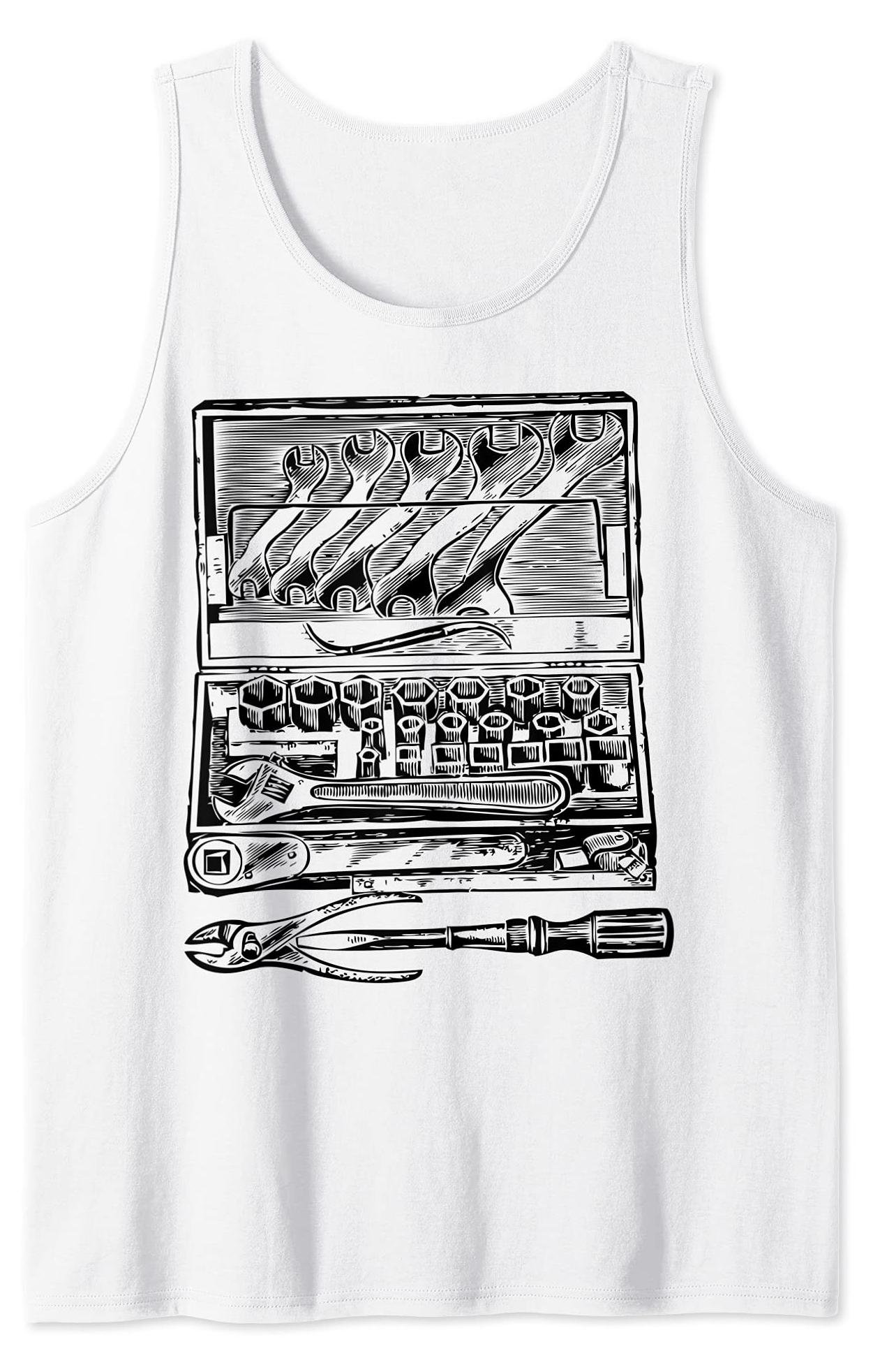 Mode Tees Werkzeugkasten Werkzeugkasten Tank Top