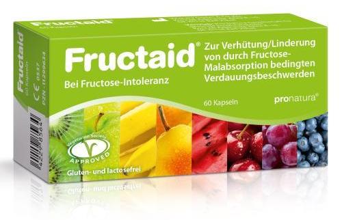 Pro Natura Fructaid Kapseln bei Fructose-Intoleranz, 60 St. Kapseln 11299634