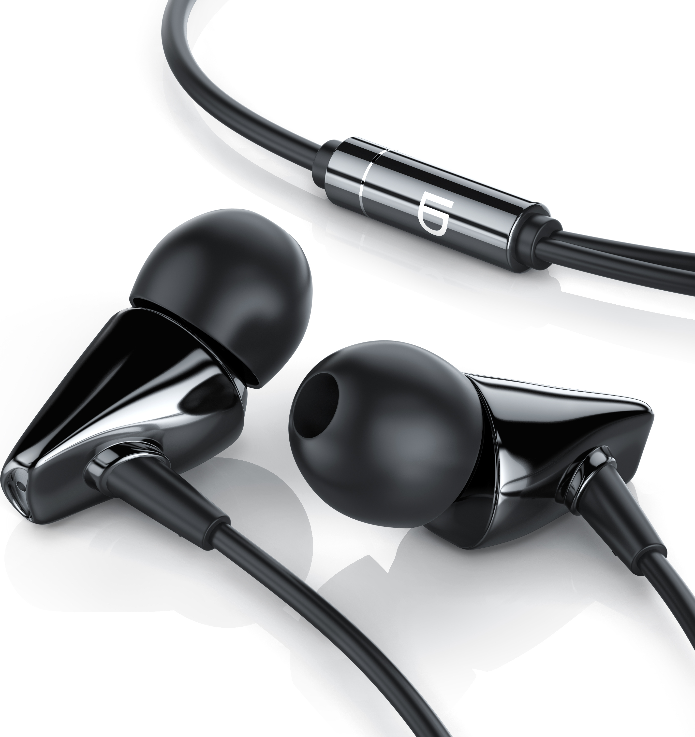 LIAM&DAAN In-Ear slúchadlá, High End InEar "Metro" keramické puzdro / 8 mm ovládač / Aramidový kábel