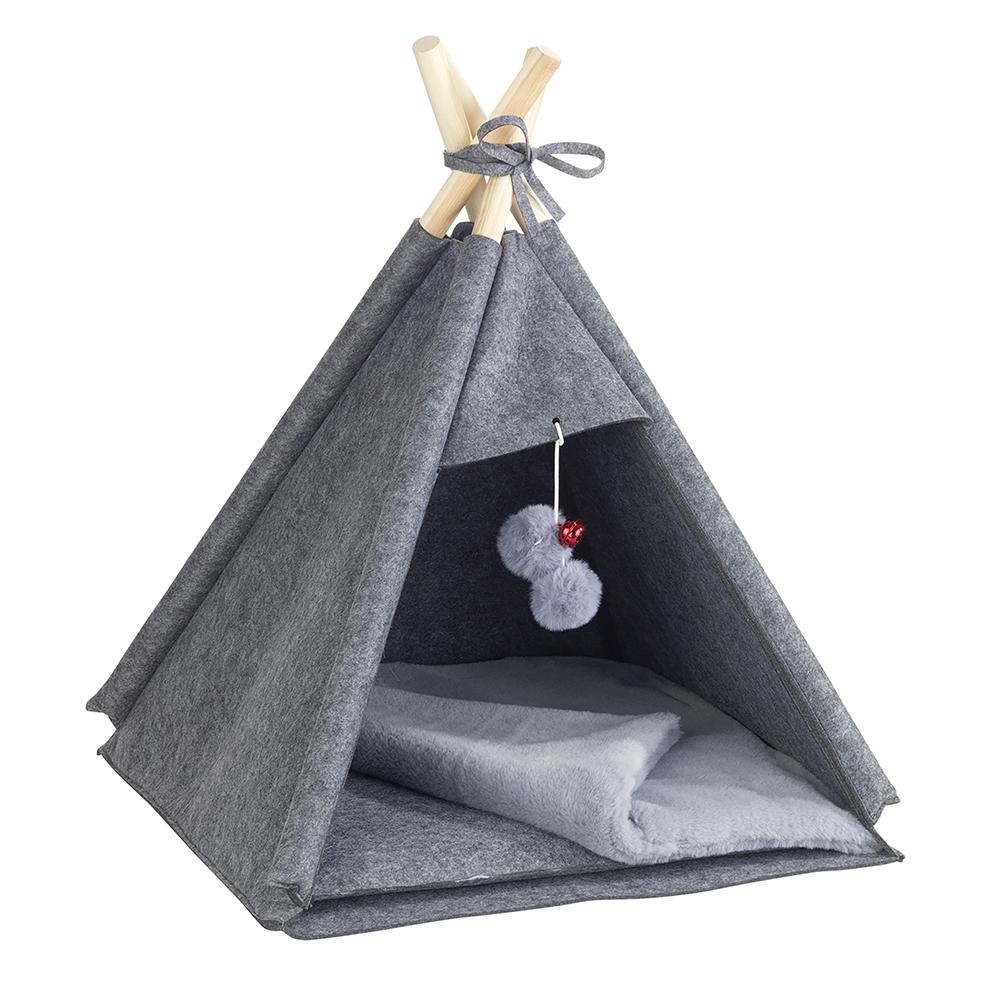 Maximex Tierzelt TIPI, anthrazit - der Wohlfühlort für alle Vierbeiner! 365927