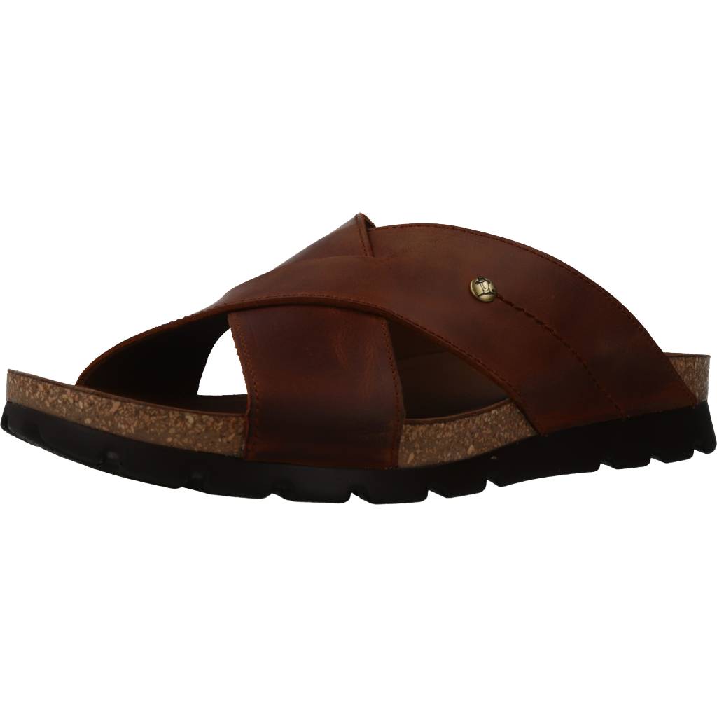 Sandalias Hombre PANAMA JACK SALMAN C1 COLOR Brown CUERO C1 Salman