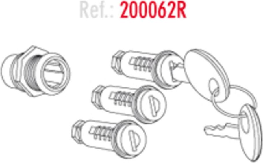 SHAD SH26/36/37/48/59 Ersatzschloss 200062R