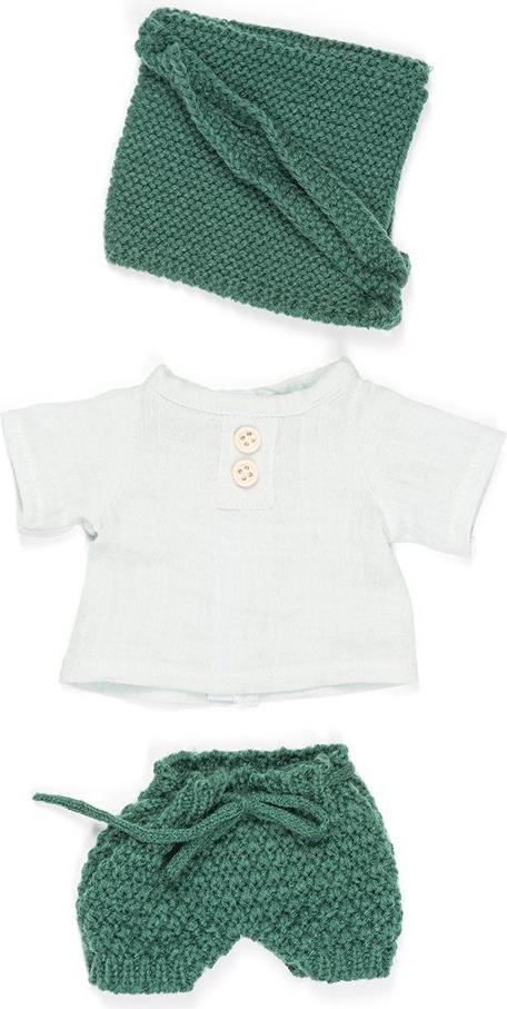 Miniland Puppenkleidung Junge 32cm Set - Babypuppe Outfit 8231649