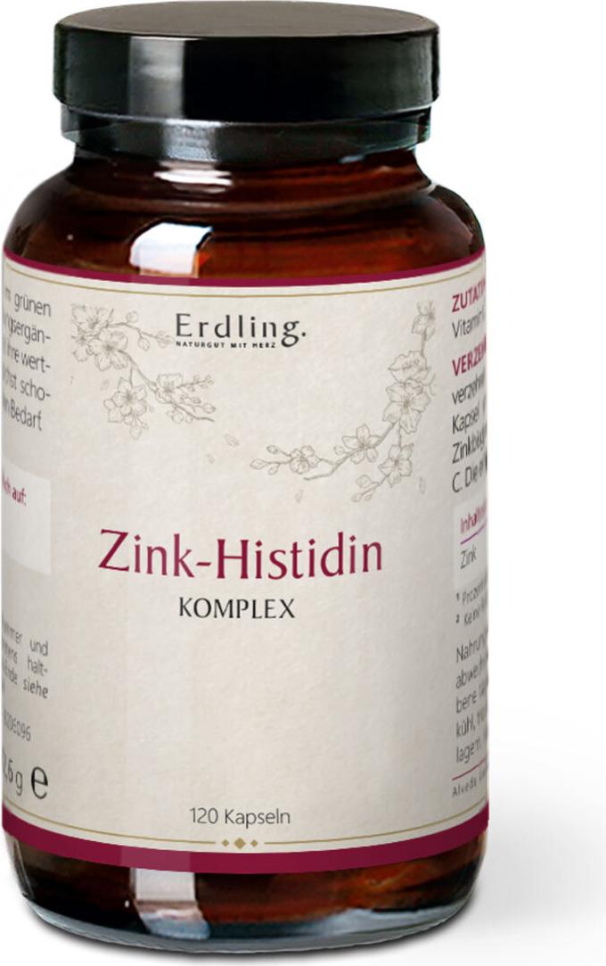 Erdling Zink-Histidin Komplex - 120 Kapseln