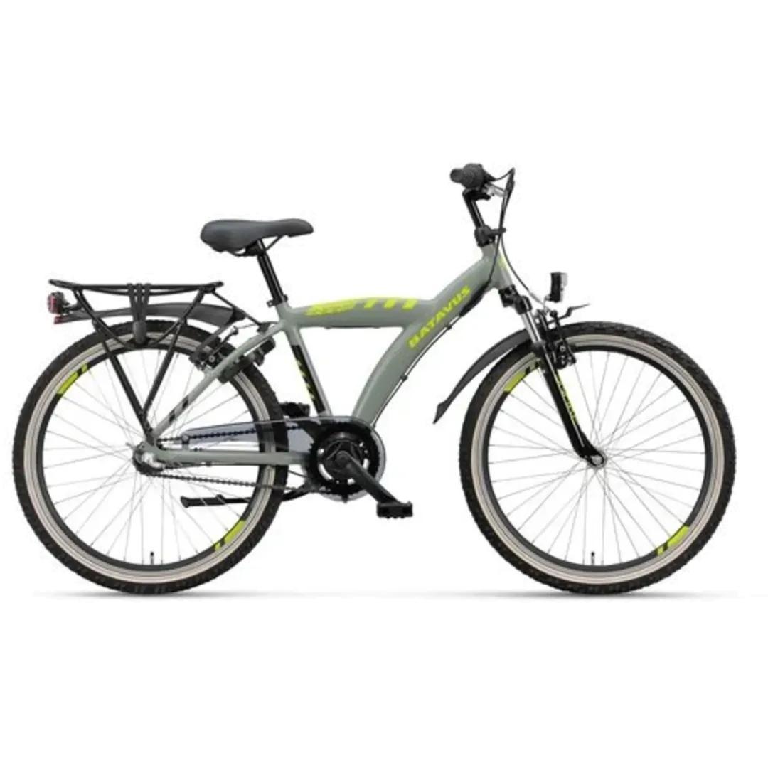 Batavus Snake - Kinderfahrrad - 24 Zoll - 3 Gänge - Tactical Green