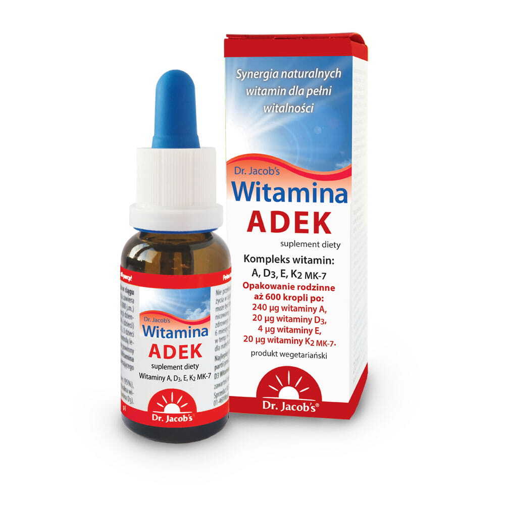 DR.JACOB'S POLAND Vitamin ADEK 20 ml - Dr. Jacob's