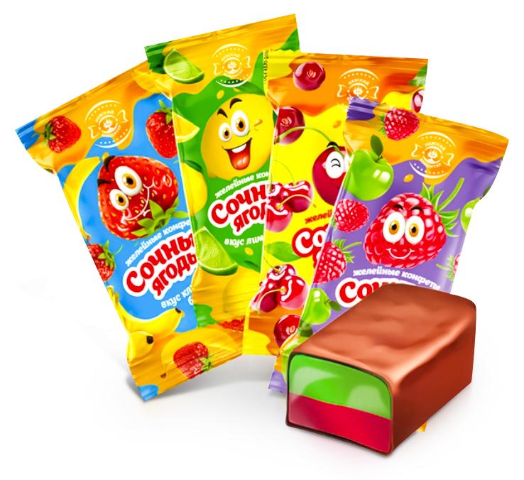 Sonstige Fruchtgelee - Saftige Beeren, Newskij Konditer, 500 g