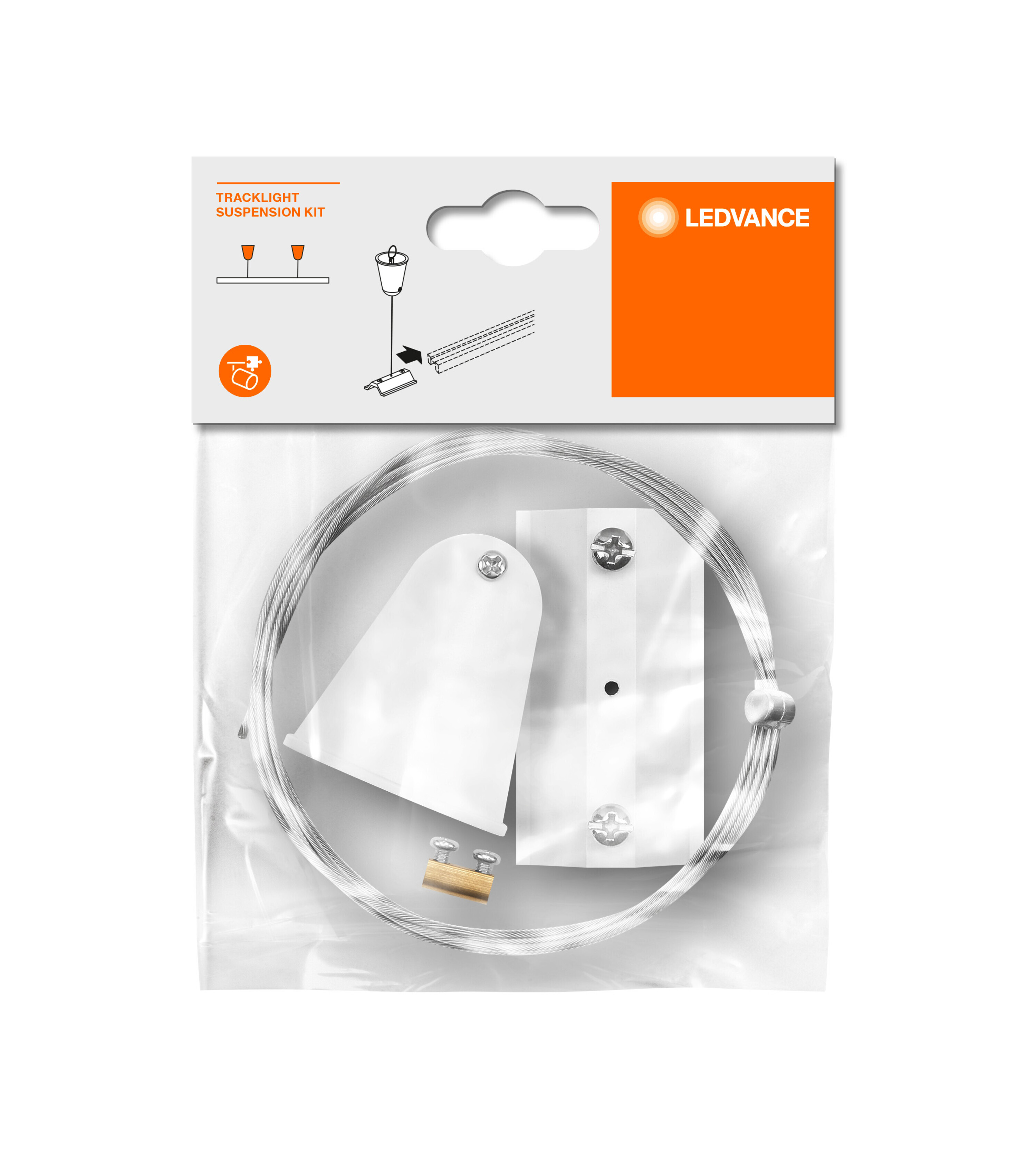 Ledvance Schienensystem Tracklight Abhnge-Set Pendel Wei AC405640155