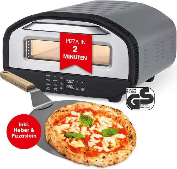 Gourmet Maxx GOURMETMAXX Elektro-Pizzaofen 1700W