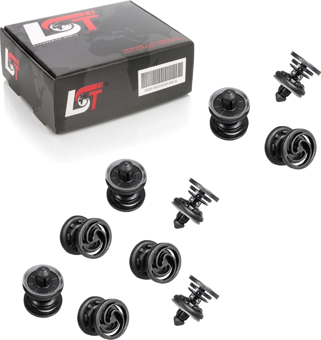 LST 10x Für VW Golf IV V VII VIII Jetta Türverkleidung Verkleidung Türpappen Clips CL-00658-011 x10