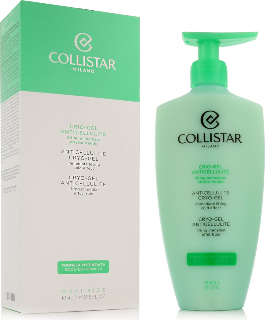 Collistar Anticellulite Cryo-Gel, Jeder Hauttyp, Anti-Zellulite, Gel, Frauen, Pumpenflasche, Koffein, Centella K25346
