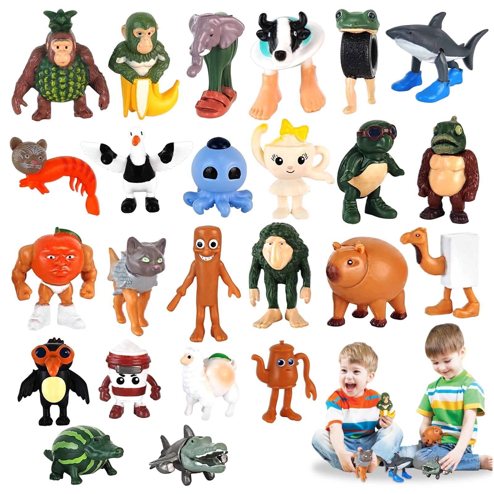 Merkloos Solidchoice – Set mit 24 Miniaturfiguren für Sammler