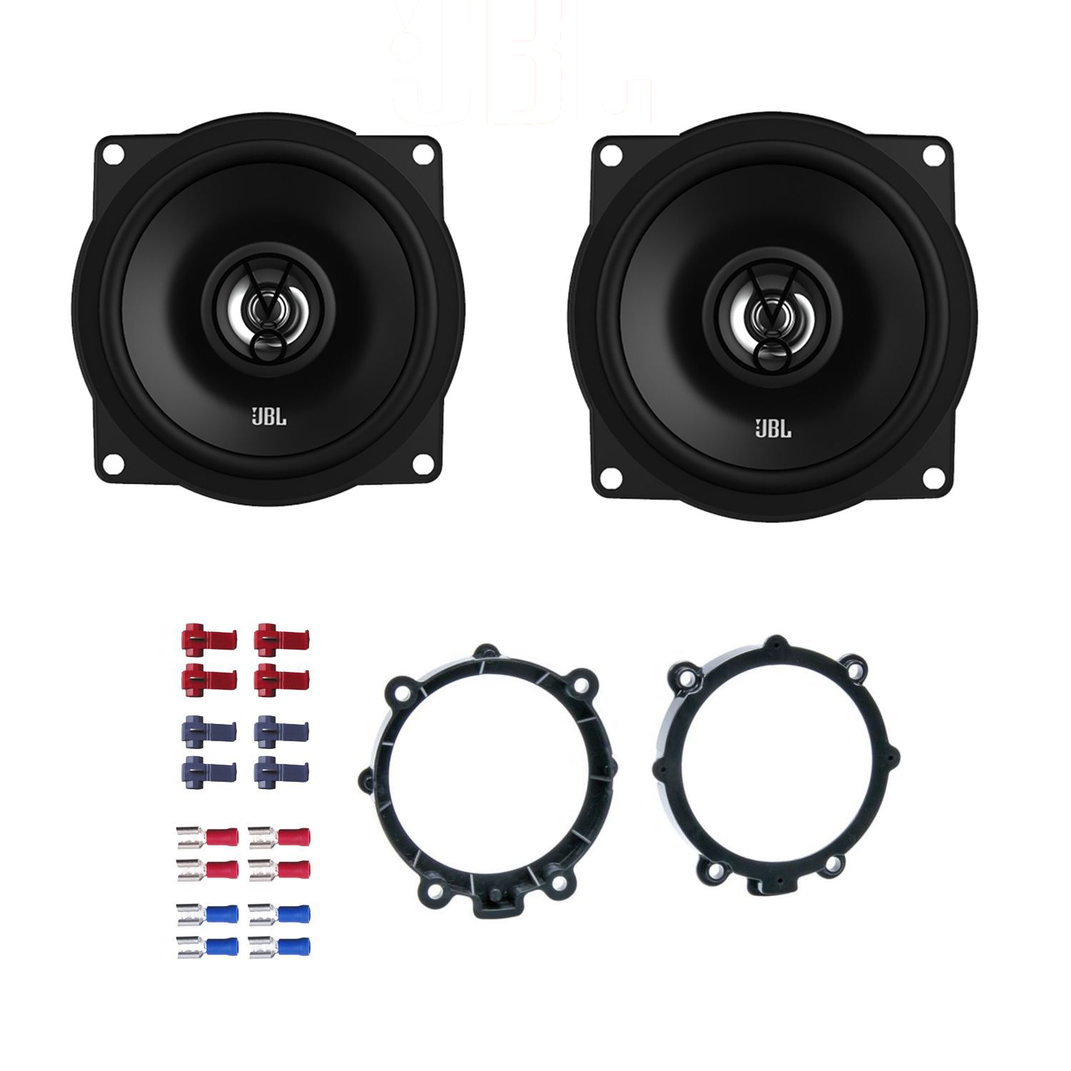 Mercedes Sound System EMPHASER EM-MBR2 10 Cm Koaxial Lautsprecher Set Für Mercedes Heck - Plug & Play Koaxiallautsprecher Heck