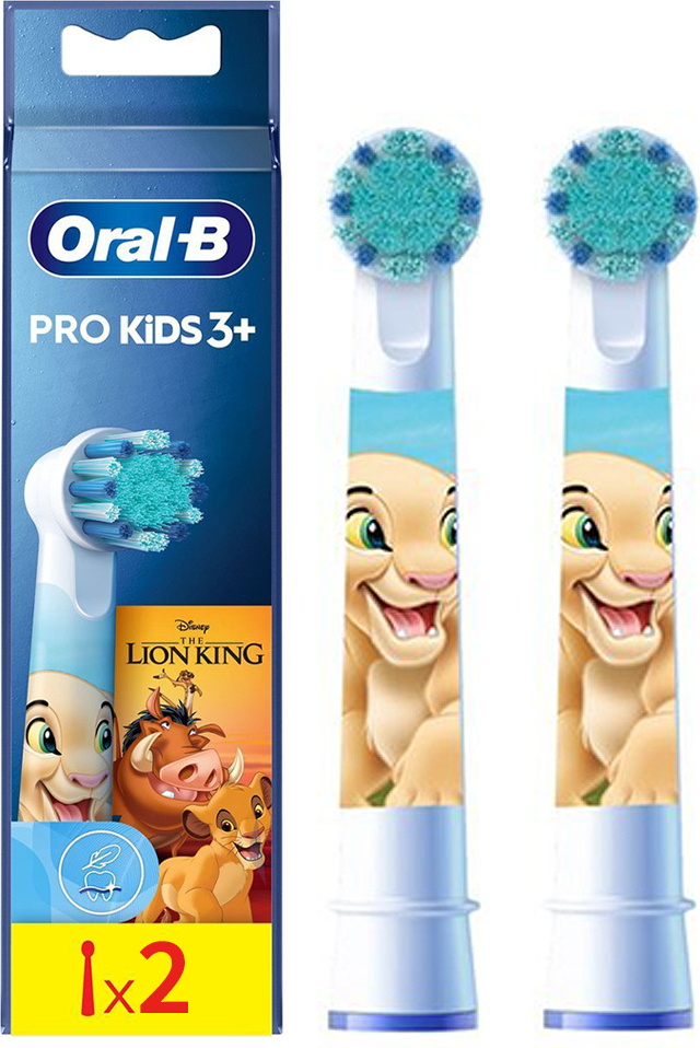ORIGINÁLNA HLAVA ELEKTRICKEJ ZUBNEJ KEFKY PRE ORAL-B EB10s King Lion 2 ks