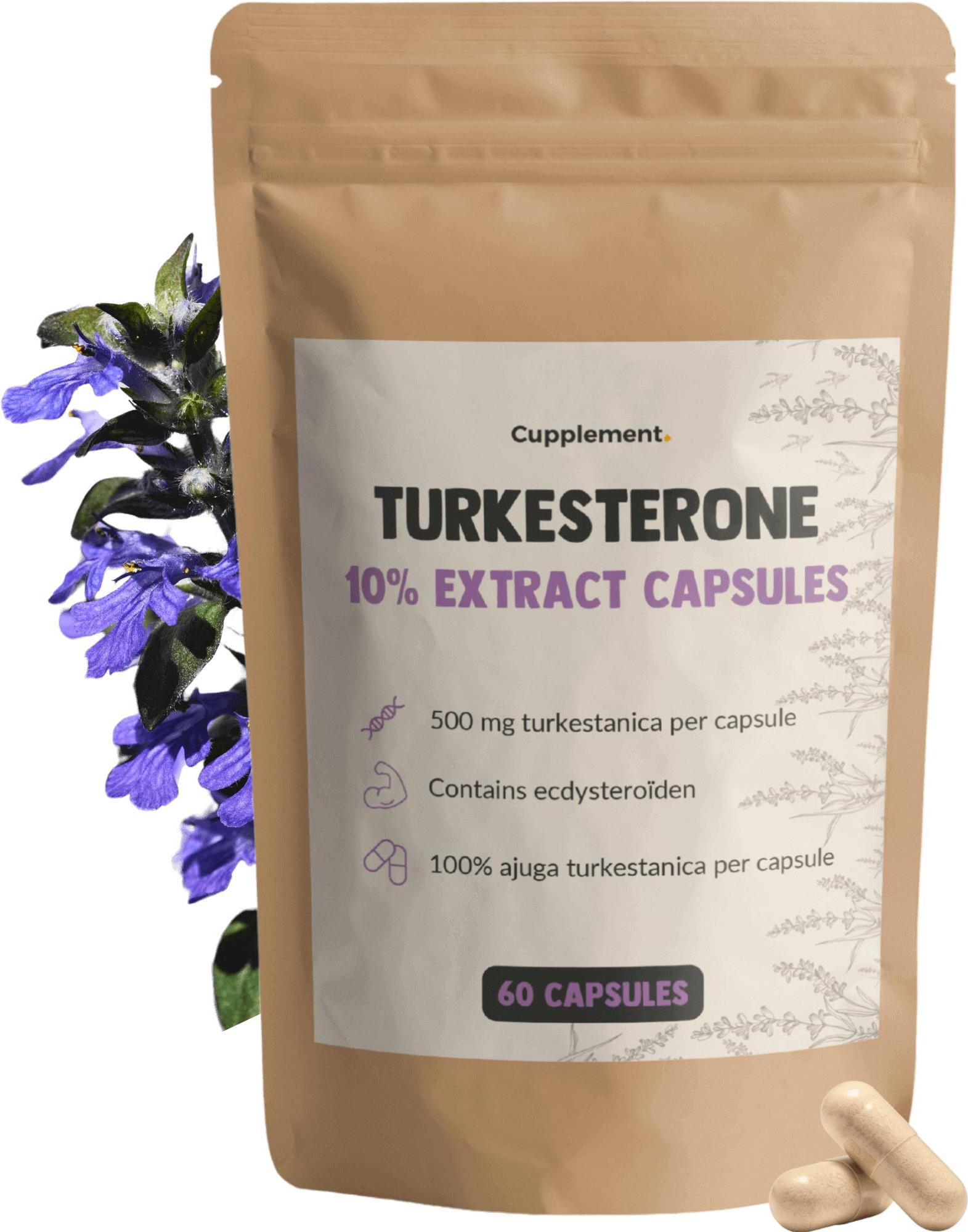 GOYU Turkesteron-Extrakt-Kapseln 500 mg CUTURK60CAP