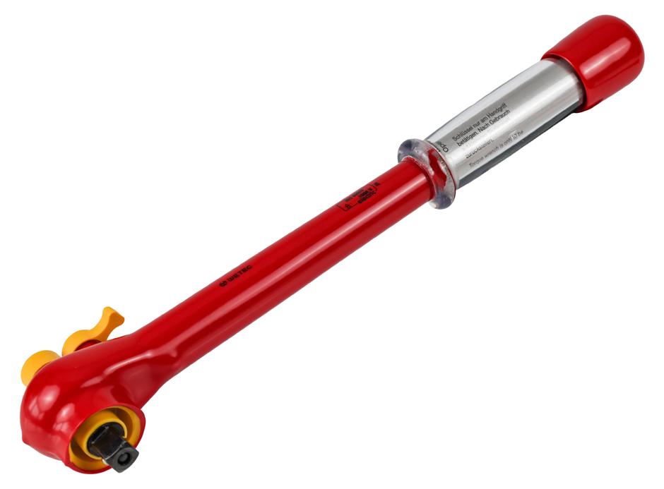 WETEC Drehmomentschlüssel, 1/2", 1.000 V, Drehmoment 40-220 nm, 530 mm