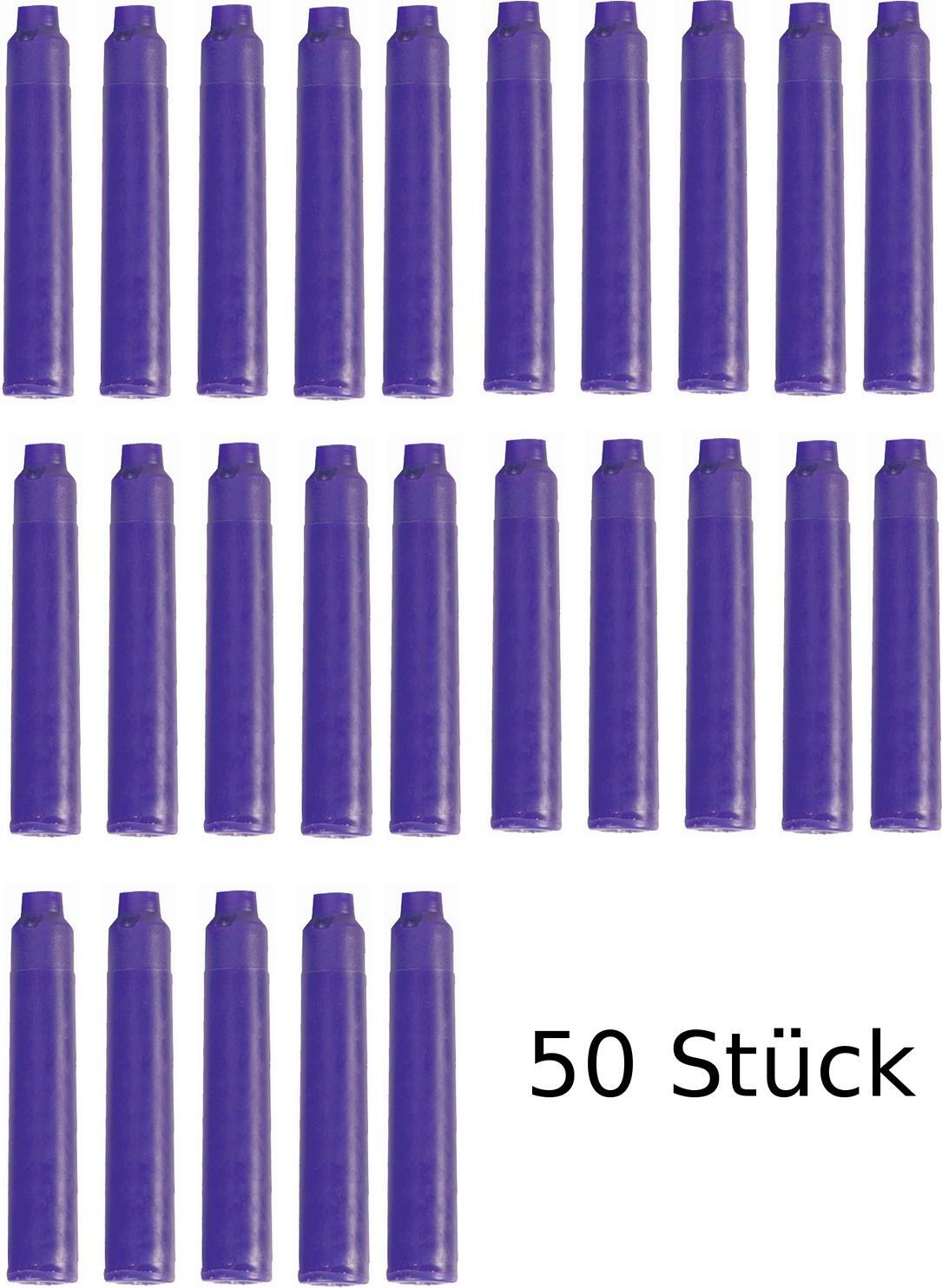 Livepac Office 50 Füllerpatronen / Tintenpatronen / Farbe: lila