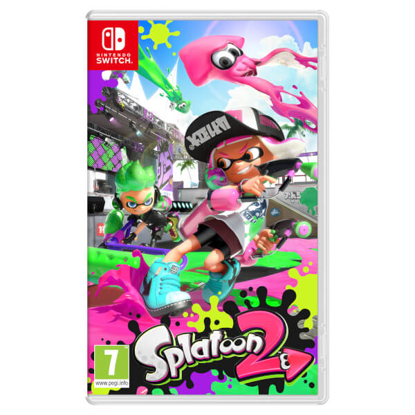 Nintendo Splatoon 2 - Nintendo Switch - Režim pre viacerých hráčov - E10+ (Všetci nad 10 rokov)
