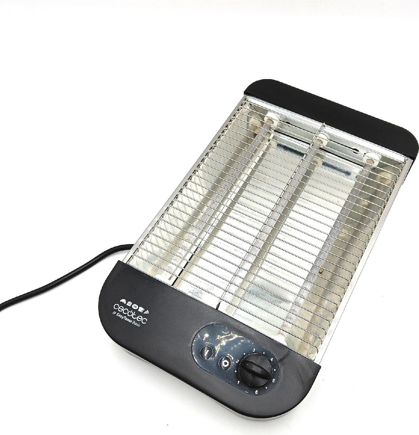 Cecotec Turbo EasyToast Basic Flachtoaster Toaster Küchengerät Frühstück modern 1704589