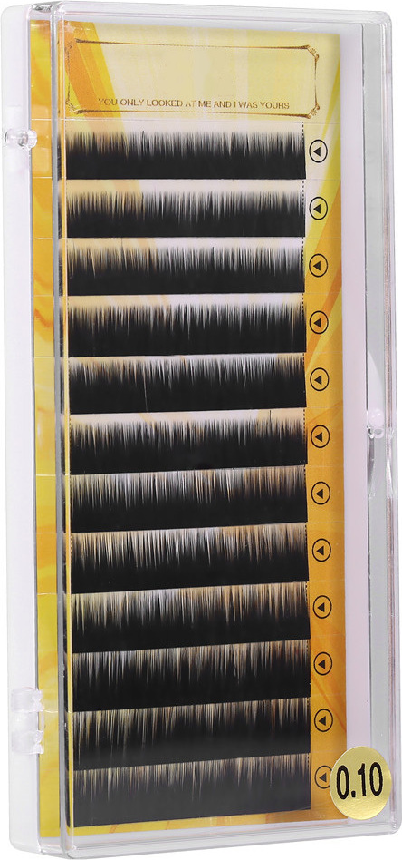 Zmiešané čierne falošné obočie Falošné obočie Enhancer Individuálne obočie 5-8 mm