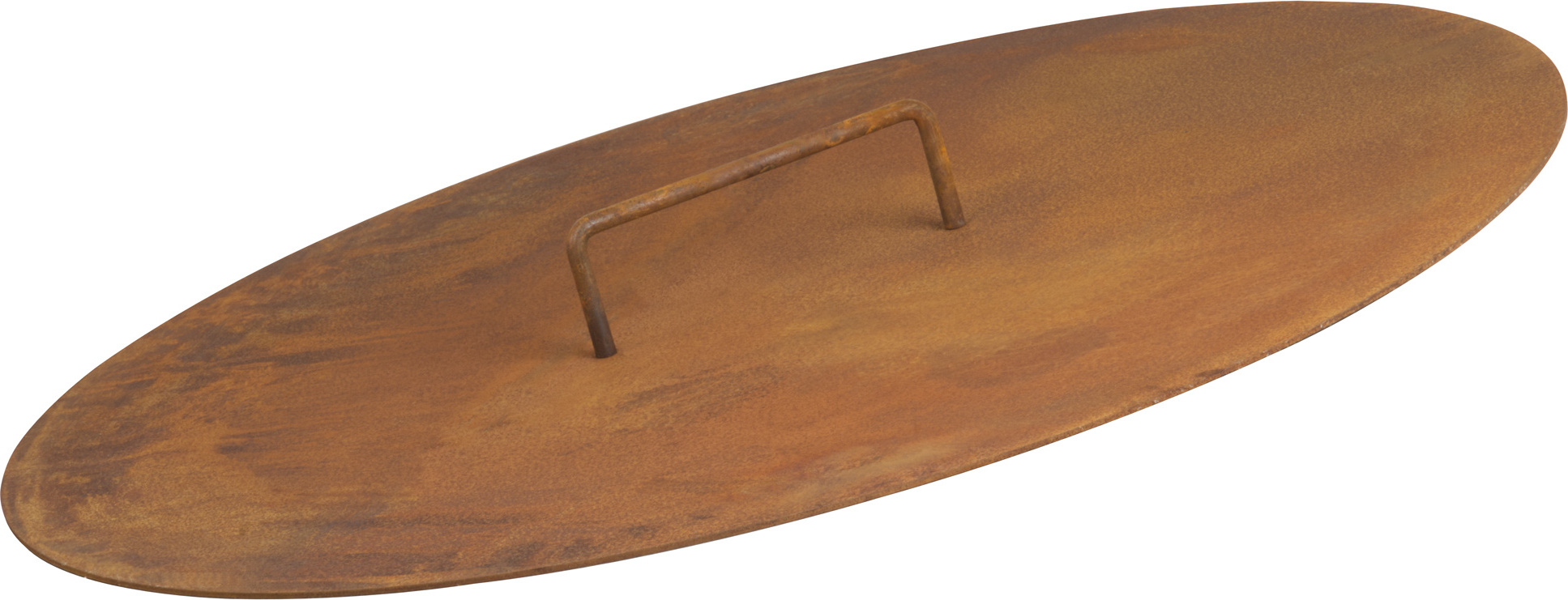 BBQ-Toro Feuerschalen Deckel für Ø 60 cm Feuerschalen, Rostoptik, Abdeckung für Feuerschale