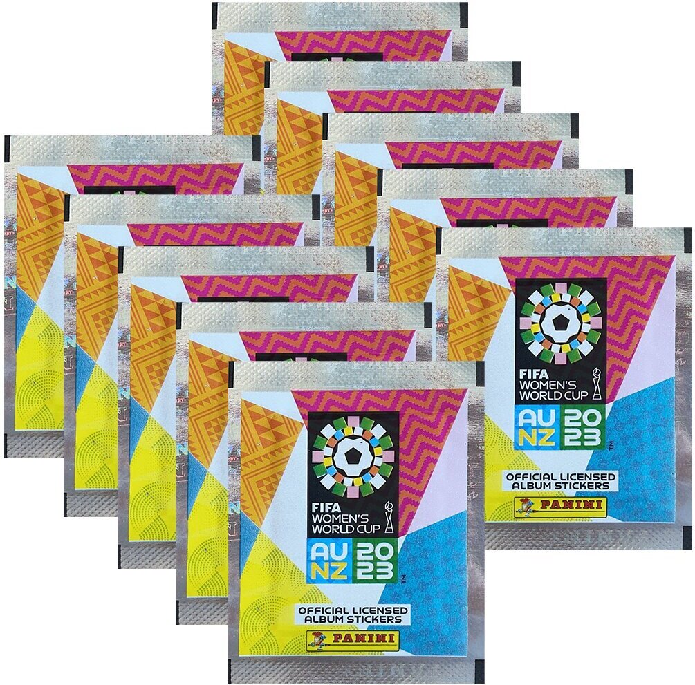 Panini FIFA Frauen WM 2023 - Sammelsticker - 10 Tüten