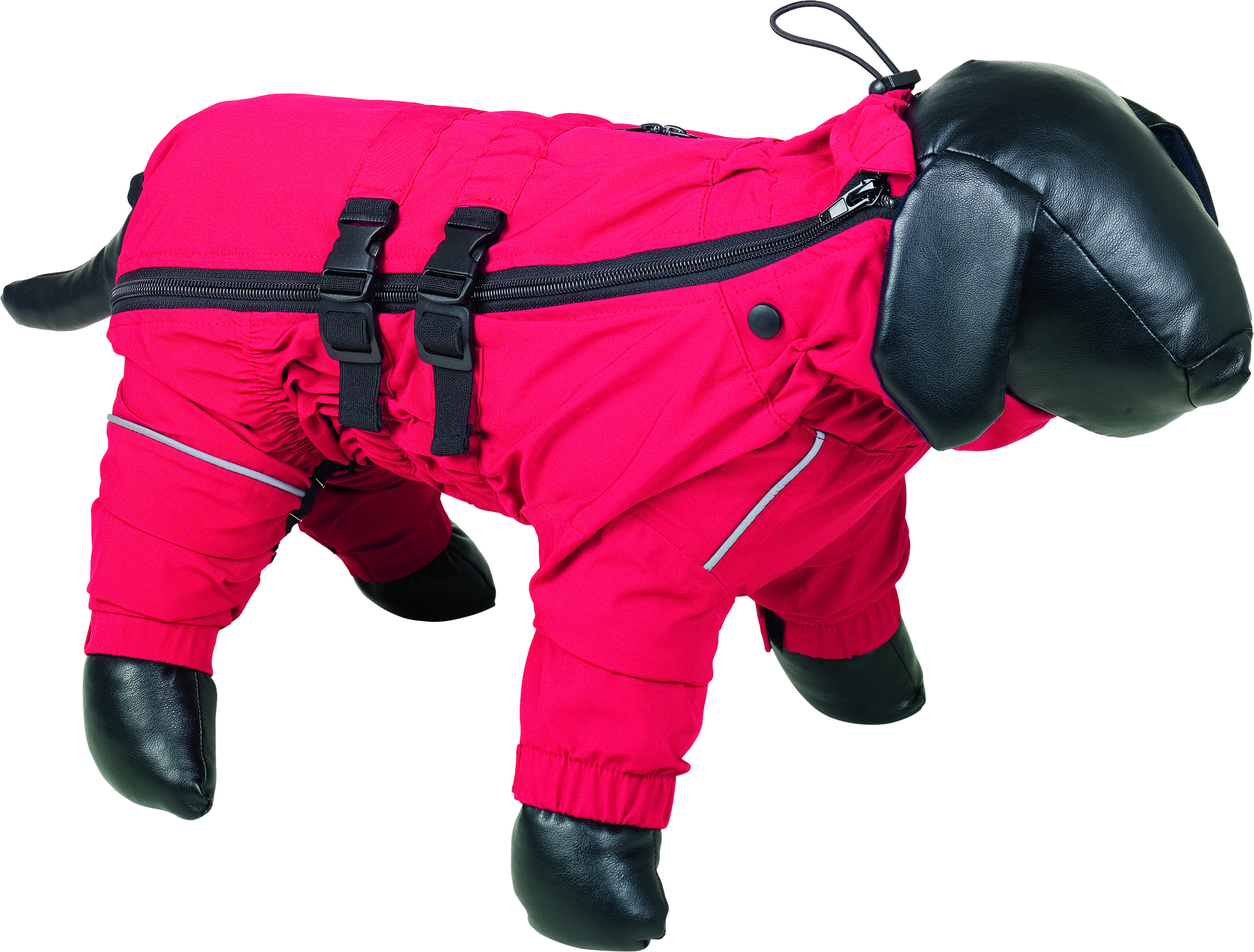 Nobby Regenoverall Tenko rot, Rückenlänge: 29 cm / Halsumfang: 34-38 cm 51347
