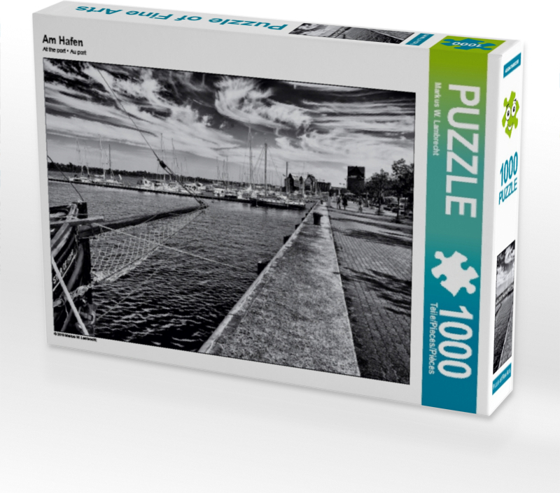Calvendo Am Hafen 1000 Teile Puzzle quer 640x480mm, W. Lambrecht Markus; 7432953