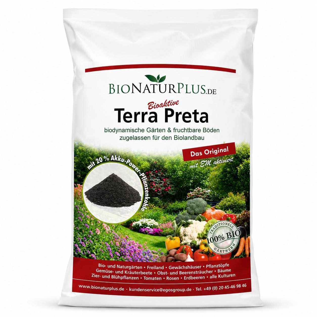 Egos Bio Terra Preta 40 Liter torffrei BioNaturPlus