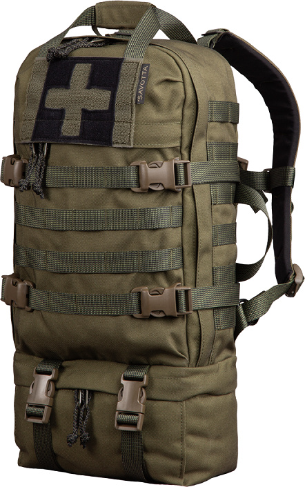 Savotta Army Cap Savotta Medic Pack 18L grün
