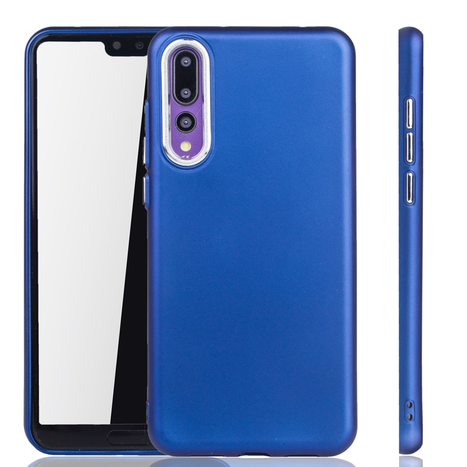 Puzdro na Huawei P20 Pro - Puzdro na mobilný telefón pre Huawei P20 Pro - Puzdro na mobilný telefón v tmavomodrej farbe