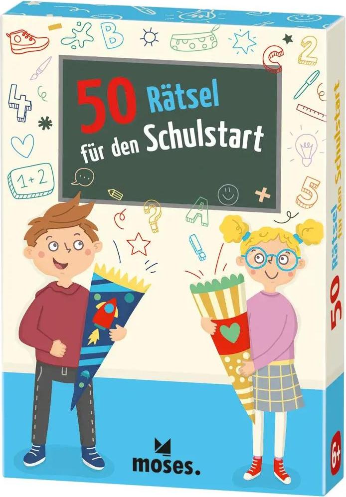 moses 50 Rätsel für den Schulstart 30248
