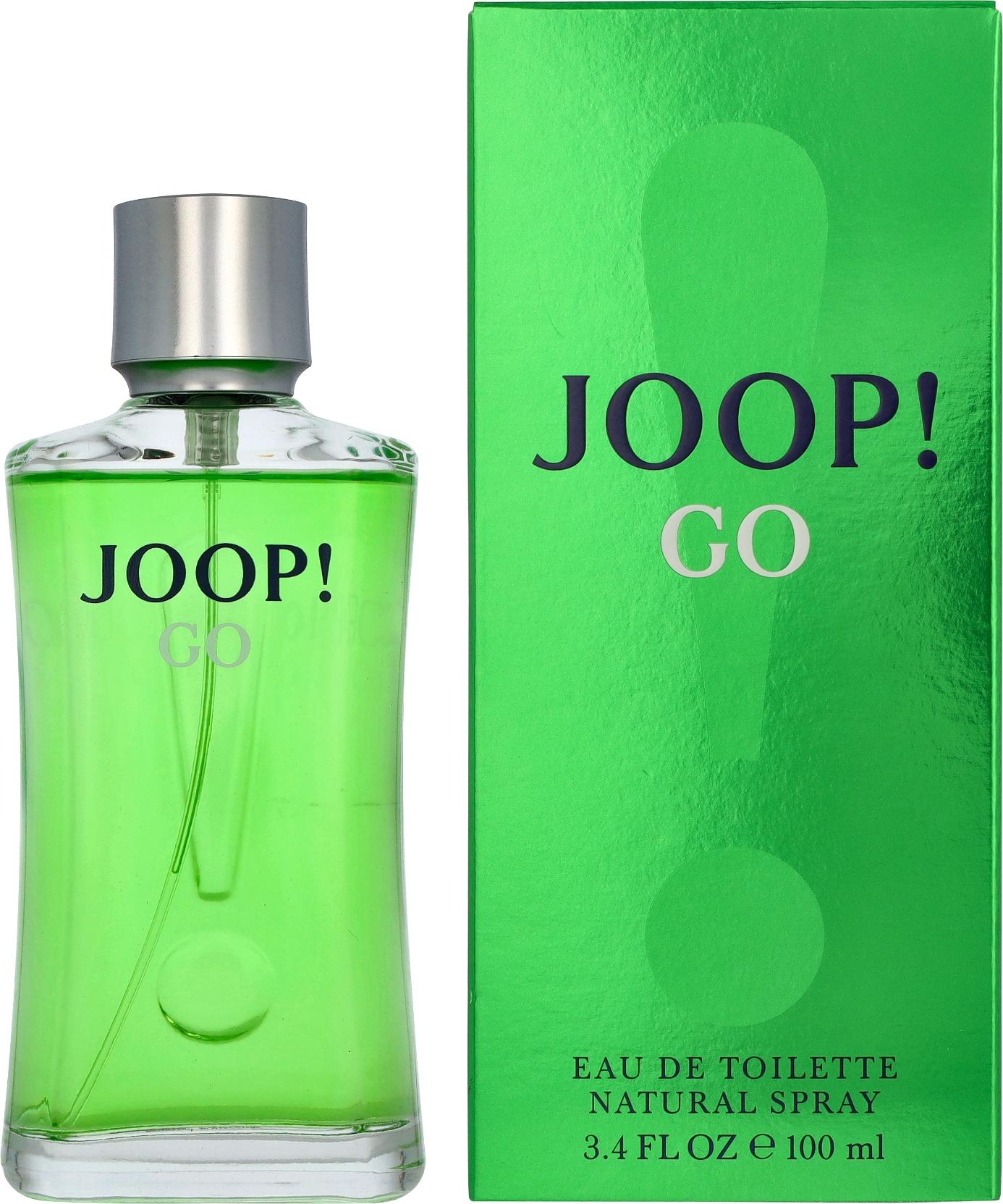 JOOP! Go, Männer, 100 ml, Nicht nachfüllbare Flasche, Eine explosive Kopfnote aus wilder Blutorange, gefrorenem Rhabarber und einem Chilischoten-Akkord..., Der provokative Fond verbindet holzige Noten mit sinnlichem Moschus., Spray 507076