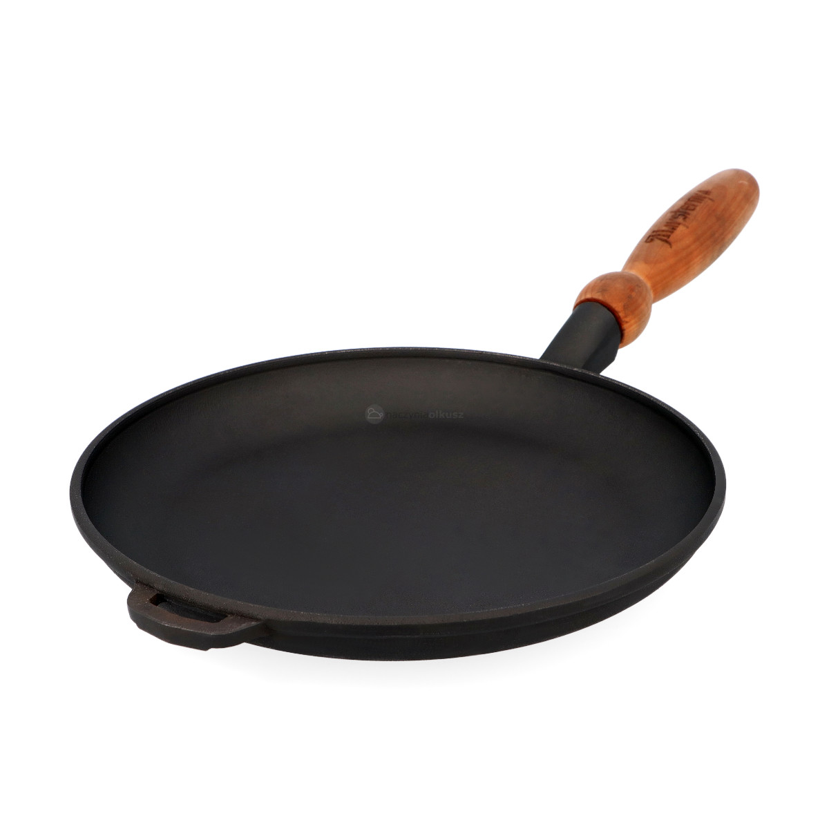 Maysternya Ukraine Cast Iron Pancake Pan Crepe Pan Fry Pan Skillet w/Wood  Handle