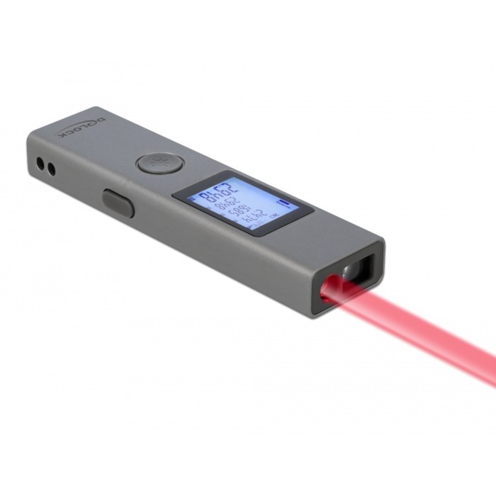 Laserový diaľkomer DeLOCK 3 cm 40 m