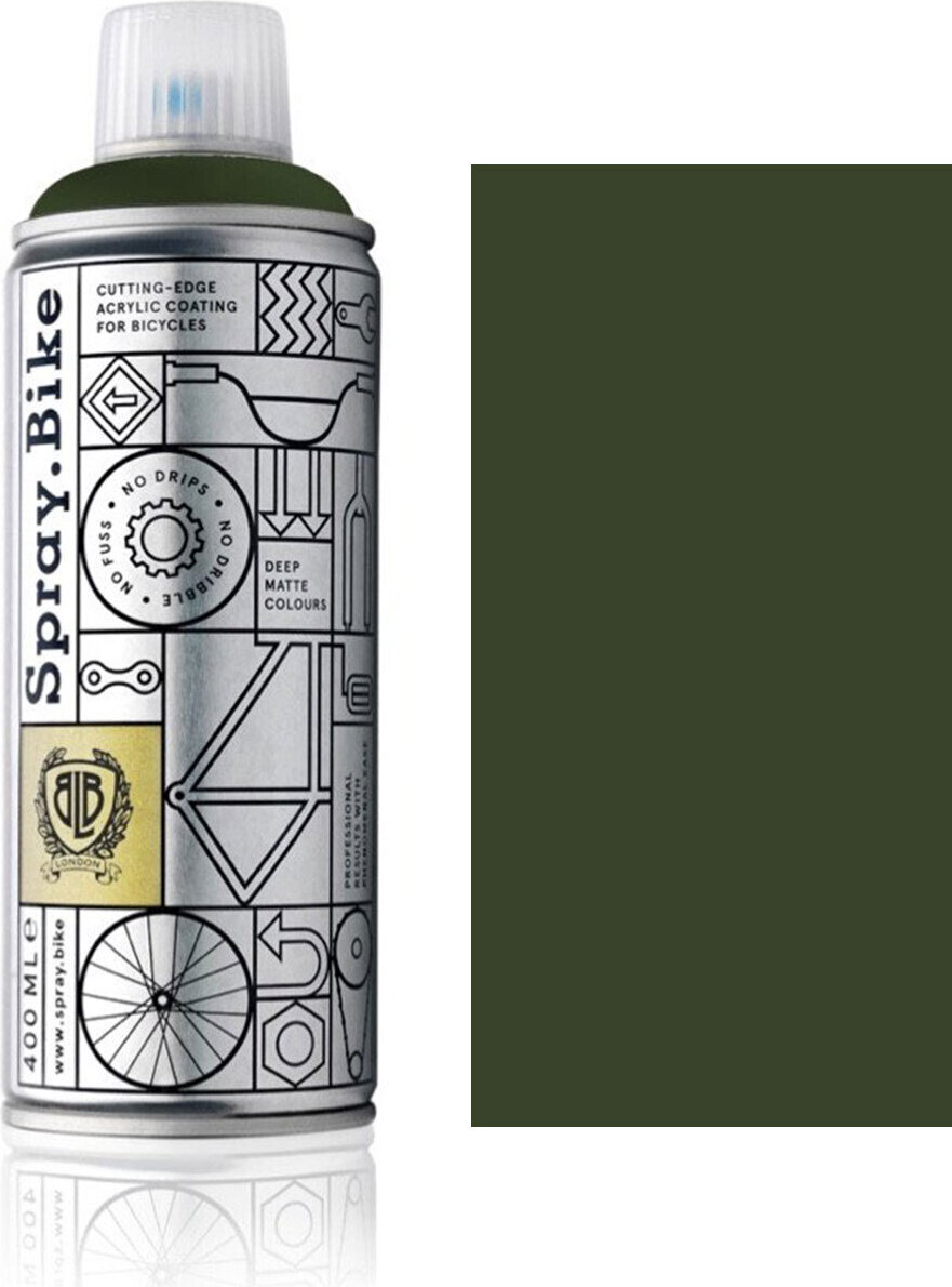 SPRAY.BIKE Fahrrad Lackspray Keine GRUNDIERUNG notwendig - Acryllack Spray 400 ml COSMOS-48222