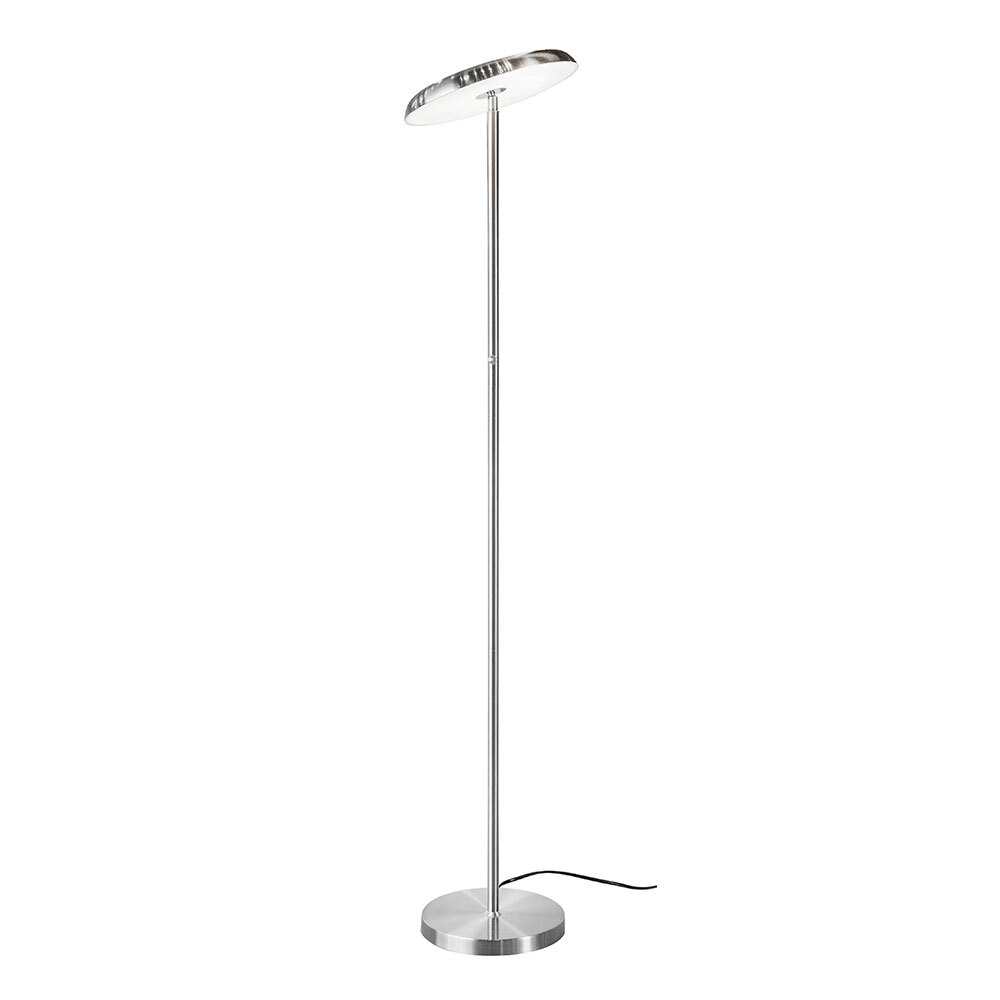 NOWA LED Stehlampe, Touchfunktion dimmbar, silber, H 140 cm 130921