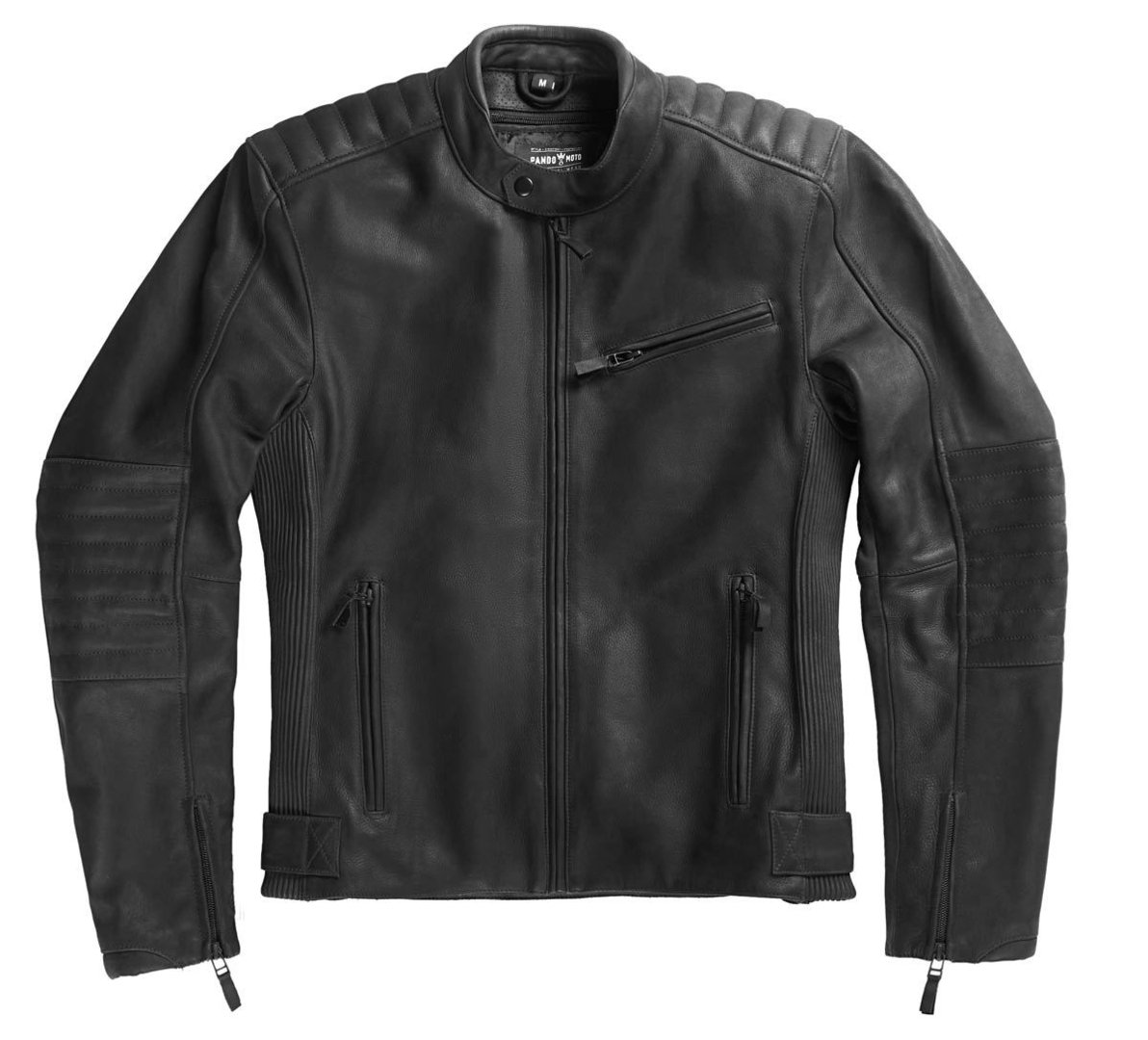 Pando Moto Tatami LT 1 Motorrad Lederjacke (Black,M) Tatami-LT-01-M