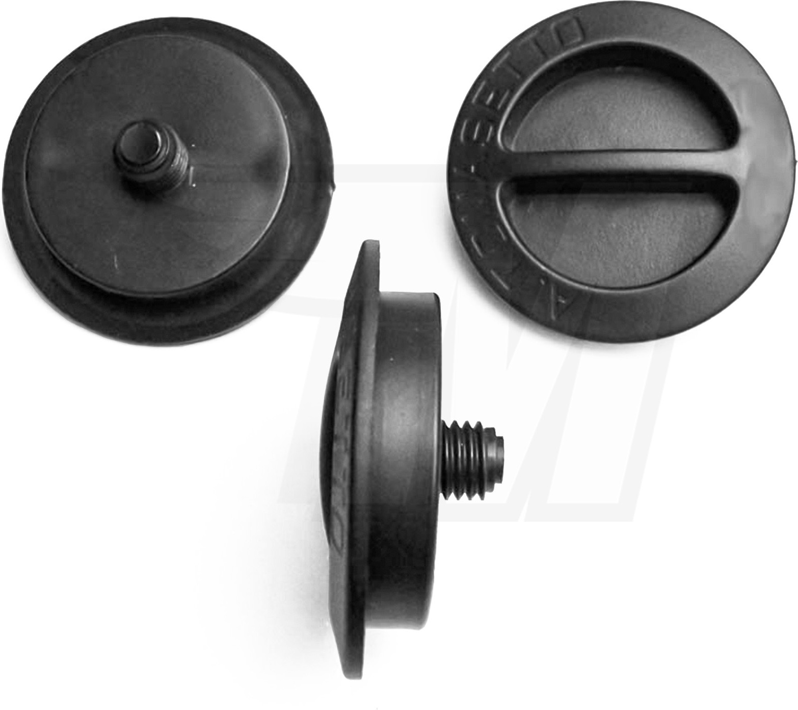 MYBA-Shop 4x Tankdeckel LPG für Autogas Tankverschluss Tomasetto Dish | M10 3D0864851B41