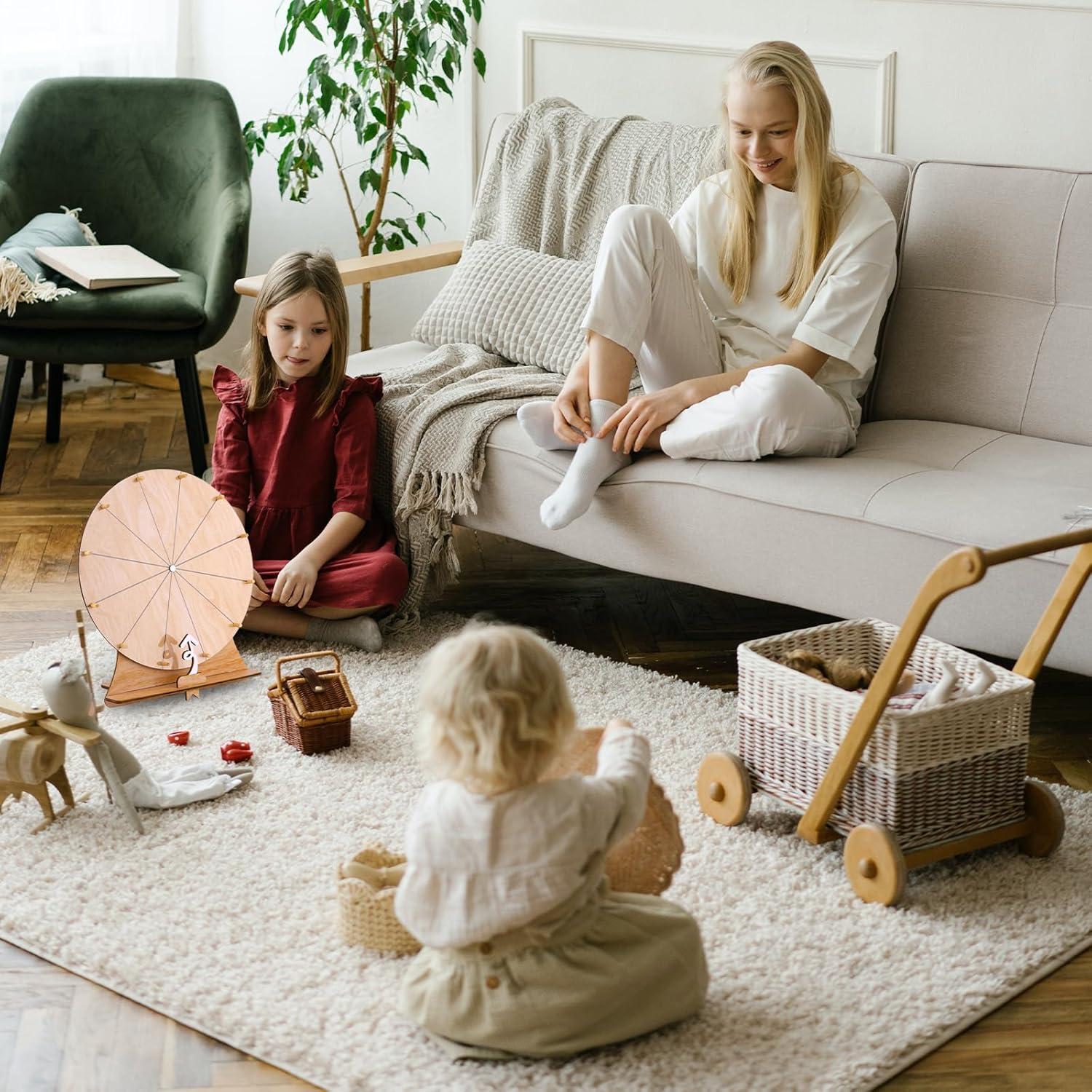 Markenlos Glücksrad - Rad - Drehspiel - Gesellschaftsspiel - Luxusausführung